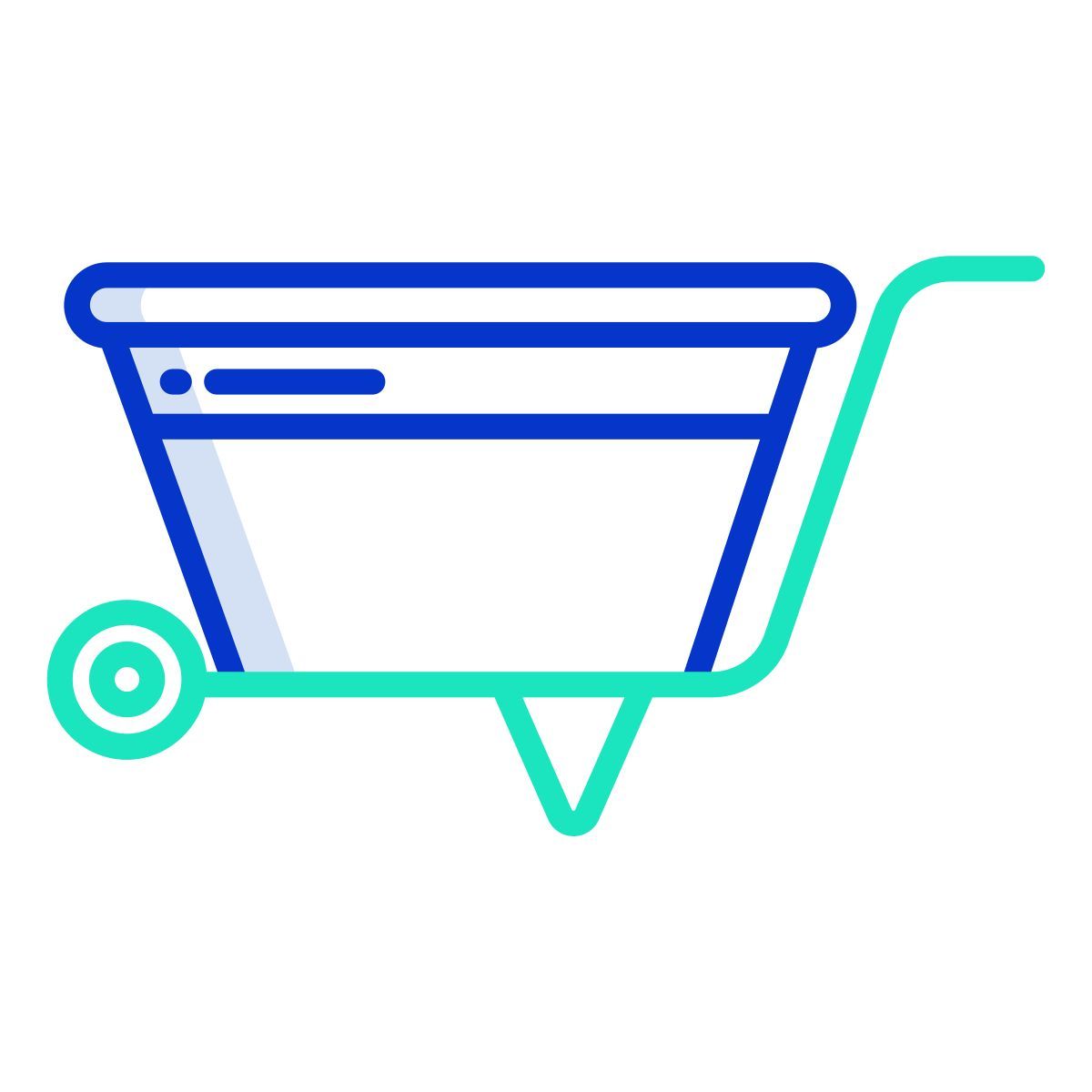wheelbarrow icon