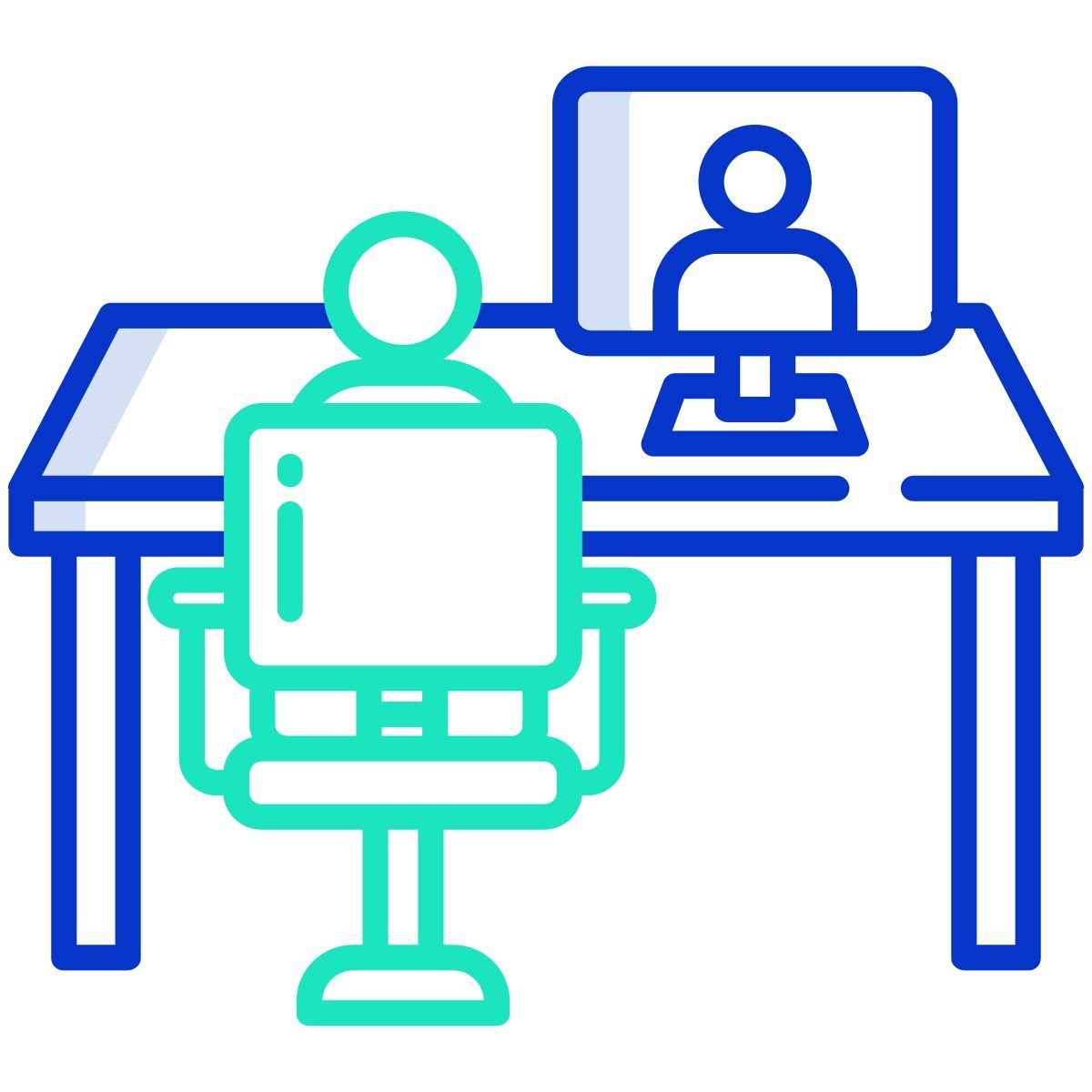 work from home icon