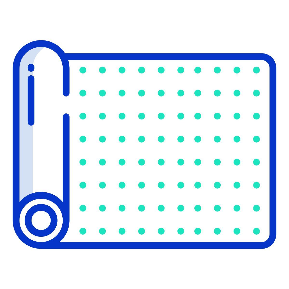 yoga mat icon