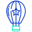 external hot-air-balloon-transportation-icongeek26-outline-colour-icongeek26 icon