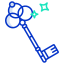 external key-magic-and-fairy-tale-icongeek26-outline-colour-icongeek26 icon