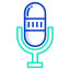 external microphone-user-interface-icongeek26-outline-colour-icongeek26 icon