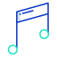 external music-user-interface-icongeek26-outline-colour-icongeek26 icon