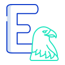 external E-alphabet-icongeek26-outline-colour-icongeek26-2 icon