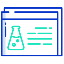 external Laboratory-Beaker-And-Document-chemistry-icongeek26-outline-colour-icongeek26 icon