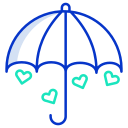 external Love-Umbrella-romance-and-love-icongeek26-outline-colour-icongeek26 icon