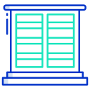 external Open-Window-interior-icongeek26-outline-colour-icongeek26 icon