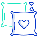 external Pillows-romance-and-love-icongeek26-outline-colour-icongeek26 icon