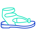 external Sandal-footwear-icongeek26-outline-colour-icongeek26-17 icon