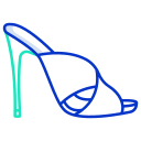 external Sandal-high-heels-icongeek26-outline-colour-icongeek26 icon