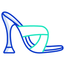 external Sculptured-Heel-Mule-high-heels-icongeek26-outline-colour-icongeek26 icon