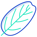 external Smoke-Tree-Leaf-leaf-icongeek26-outline-colour-icongeek26 icon