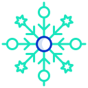 external Snowflake-snowflakes-icongeek26-outline-colour-icongeek26-30 icon