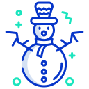 external Snowman-christmas-icongeek26-outline-colour-icongeek26 icon