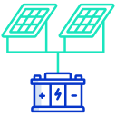 external Solar-Battery-Charger-ev-station-icongeek26-outline-colour-icongeek26 icon