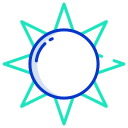 external Sun-summer-icongeek26-outline-colour-icongeek26 icon
