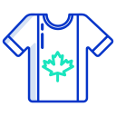 external T-Shirt-canada-icongeek26-outline-colour-icongeek26 icon