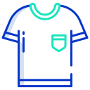 external T-Shirt-fashion-and-clothes-icongeek26-outline-colour-icongeek26 icon