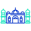 external Temple-medieval-architecture-icongeek26-outline-colour-icongeek26 icon