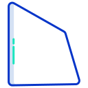 external Trapezium-geometry-shapes-icongeek26-outline-colour-icongeek26-2 icon