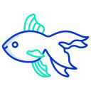 external Veiltail-Fish-fishes-icongeek26-outline-colour-icongeek26 icon