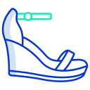 external Wedge-high-heels-icongeek26-outline-colour-icongeek26 icon