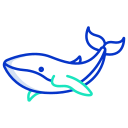 external Whale-fishes-icongeek26-outline-colour-icongeek26 icon