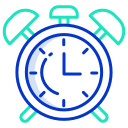 external alarm-clock-education-icongeek26-outline-colour-icongeek26 icon