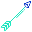 external arrow-hunting-icongeek26-outline-colour-icongeek26 icon