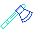 external axe-camping-icongeek26-outline-colour-icongeek26 icon