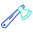 external axe-farming-icongeek26-outline-colour-icongeek26 icon