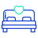 external bed-honeymoon-icongeek26-outline-colour-icongeek26 icon