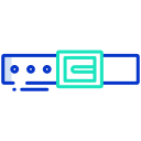 external belt-travel-accessories-icongeek26-outline-colour-icongeek26 icon