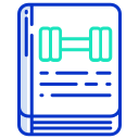 external book-fitness-icongeek26-outline-colour-icongeek26 icon