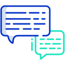 external chat-communication-icongeek26-outline-colour-icongeek26 icon