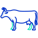 external cow-animal-body-icongeek26-outline-colour-icongeek26-1 icon