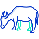 external cow-animal-body-icongeek26-outline-colour-icongeek26 icon