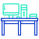 external desk-education-icongeek26-outline-colour-icongeek26 icon