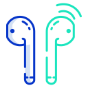 external earphones-devices-icongeek26-outline-colour-icongeek26 icon