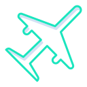 external flight-airport-icongeek26-outline-colour-icongeek26 icon