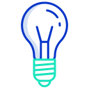 external light-bulb-home-appliances-icongeek26-outline-colour-icongeek26 icon