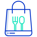 external lunch-bag-food-and-delivery-icongeek26-outline-colour-icongeek26 icon