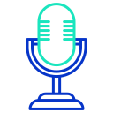 external microphone-music-icongeek26-outline-colour-icongeek26 icon