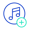 external music-music-icongeek26-outline-colour-icongeek26 icon