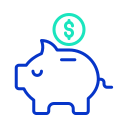external piggy-bank-currency-icongeek26-outline-colour-icongeek26 icon