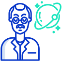 external scientist-space-icongeek26-outline-colour-icongeek26-1 icon