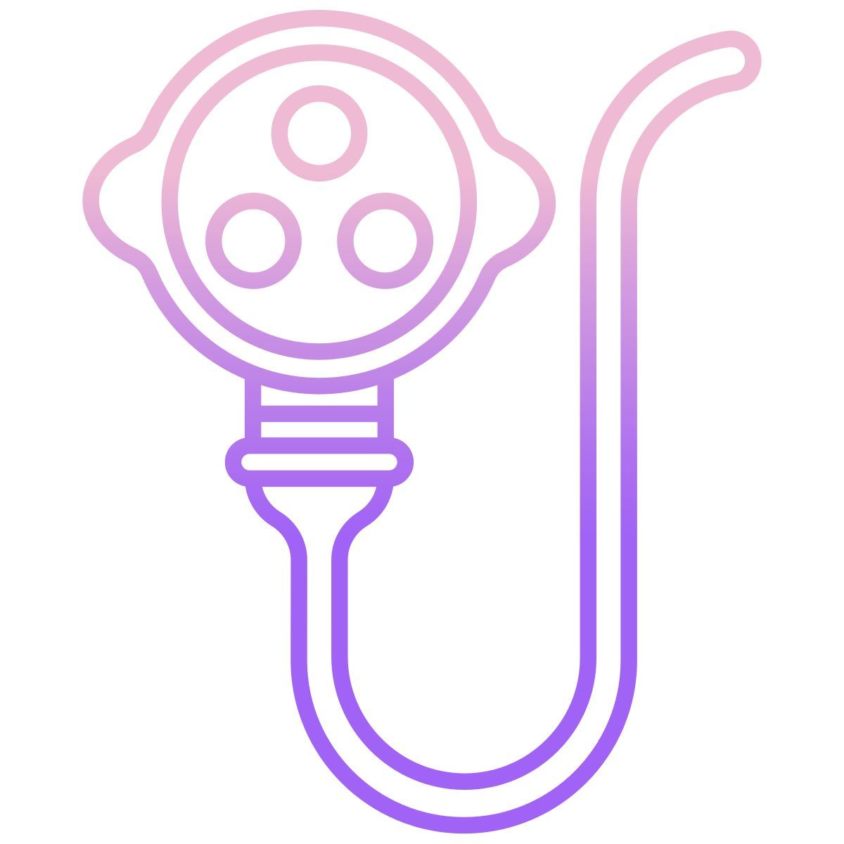 3 pin plug icon