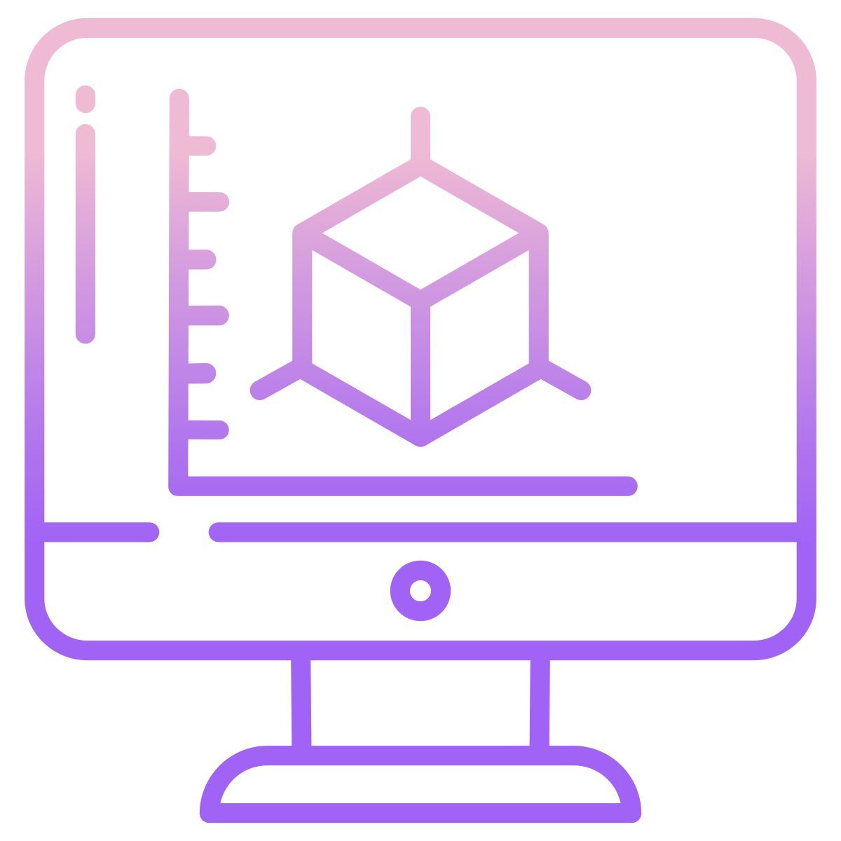 3d modeling icon