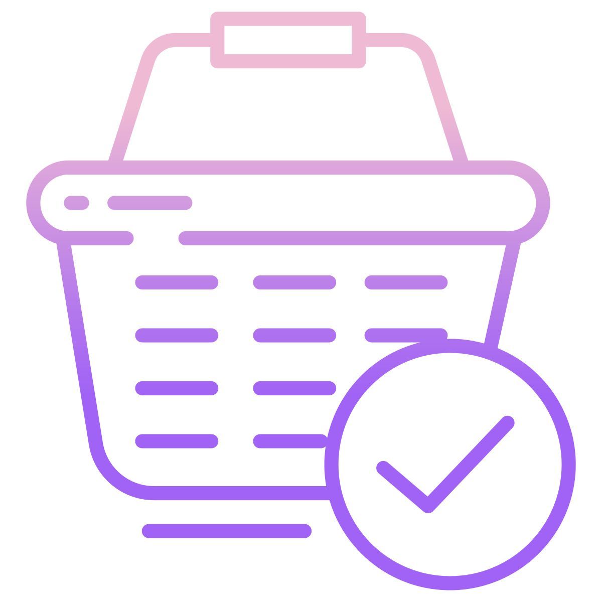 added to basket icon