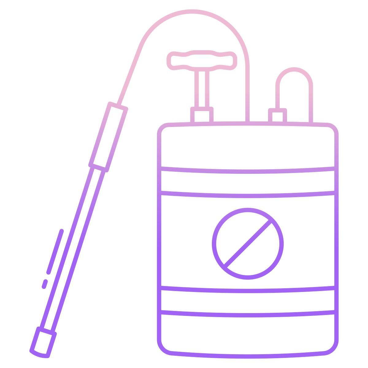 agriculture pest control pump icon
